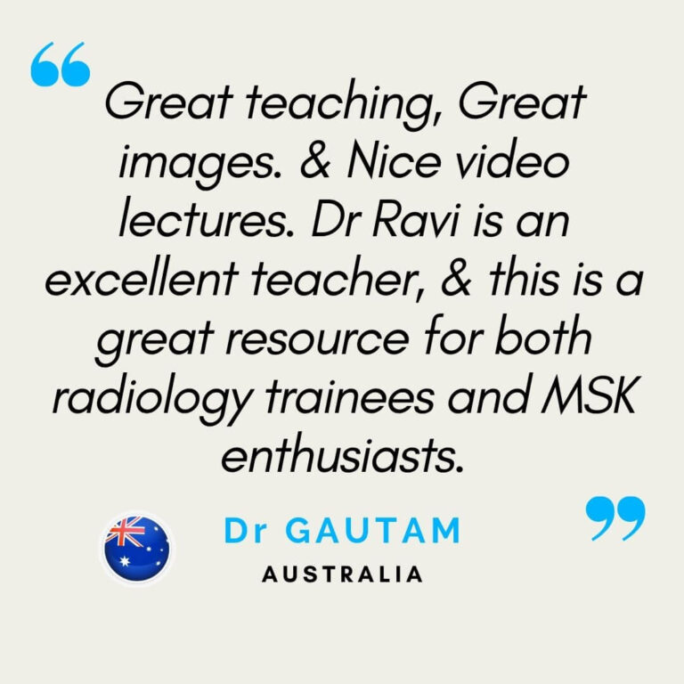 foot learn on line mri msk spine ct imaging xray radiology guided course radedasia australia gautam